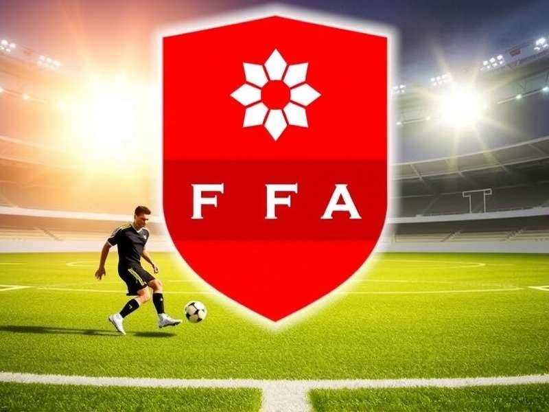 Junior football training session